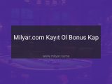 milyar.com kayıt ol