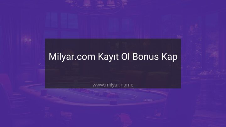 milyar.com kayıt ol